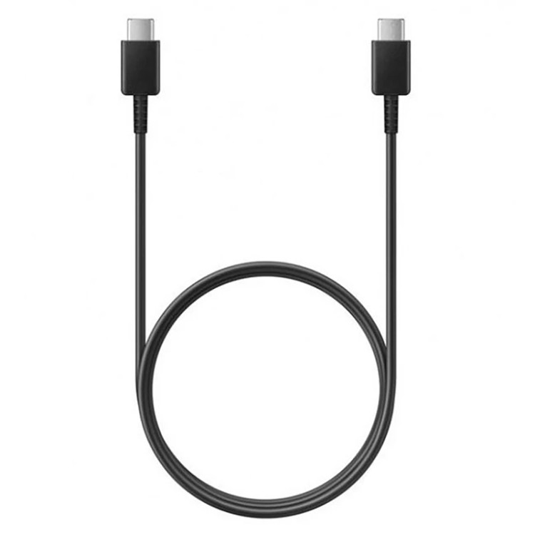 کابل دوسر تایپ سی اصلی سامسونگ مشکی یک متری سر کارتنی فون پرایم