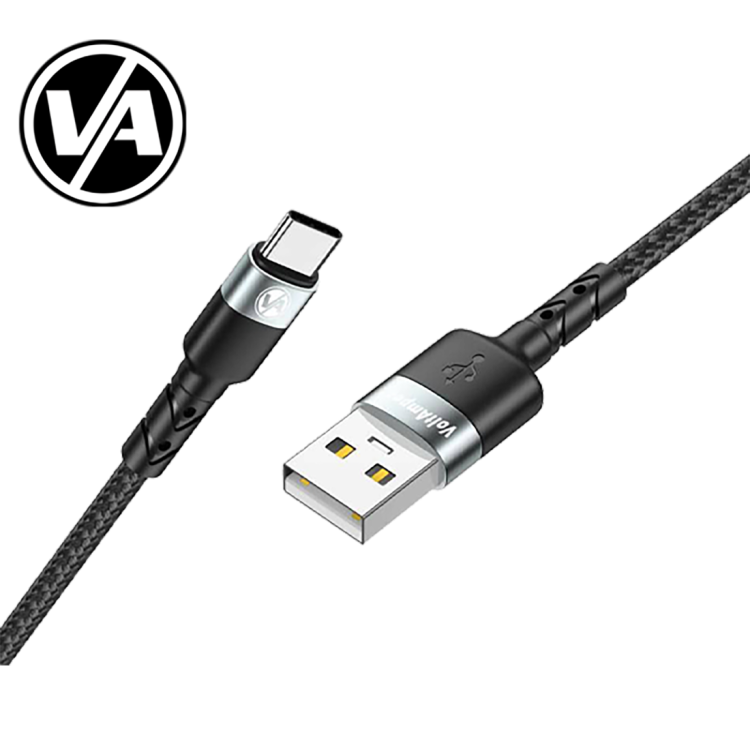 کابل شارژ USB به Type-C کنفی اصل | فست شارژ ۶۵ وات