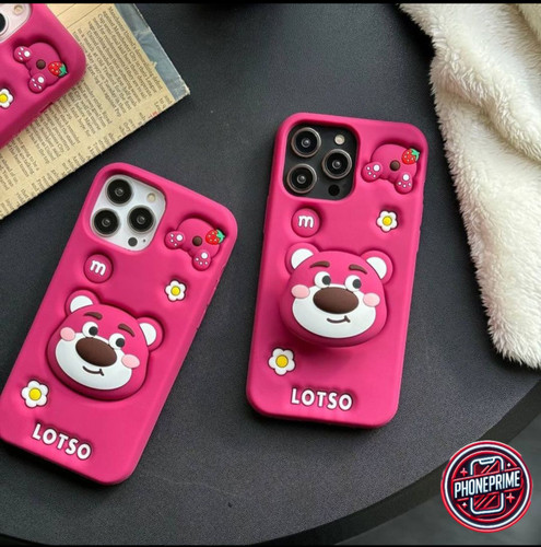 کاور عروسکی فانتزی دخترانه برجسته آیفون