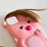 کاور عروسکی فانتزی دخترانه آیفون طرح funny bunny