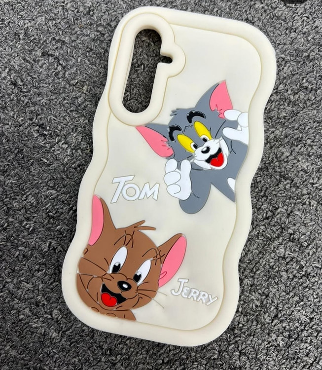 کاور فانتزی عروسکی سامسونگ a54 طرح تام و جری