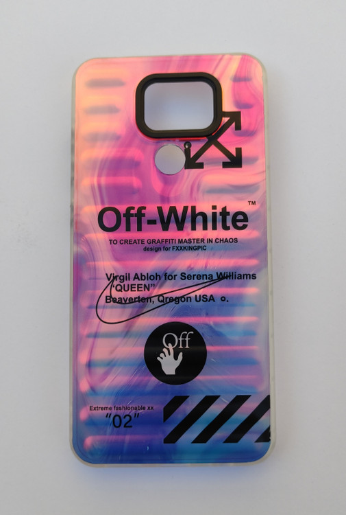 کاور گوشی شیائومی ردمی نوت 9 طرح OFF WHITE از برند Youngkit – کاور هولوگرامی خاص و مقاوم