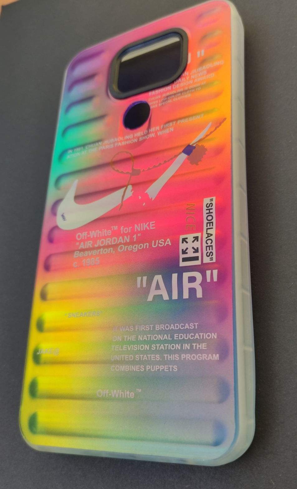 اور گوشی شیائومی ردمی نوت 9 طرح نایک از برند Youngkit – کاور هولوگرامی اسپرت و مقاوم