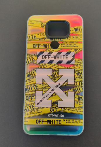 کاور گوشی شیائومی ردمی نوت 9 طرح OFF WHITE از برند Youngkit – کاور هولوگرامی خاص و مقاوم