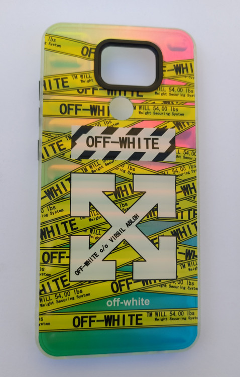 کاور گوشی شیائومی ردمی نوت 9 طرح OFF WHITE از برند Youngkit – کاور هولوگرامی خاص و مقاوم