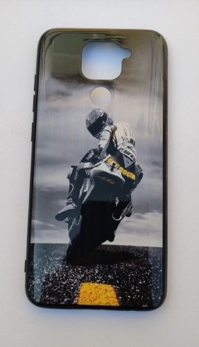 کاور گوشی شیائومی ردمی نوت 9 طرح موتور سیکلت با چاپ رنگی ثابت