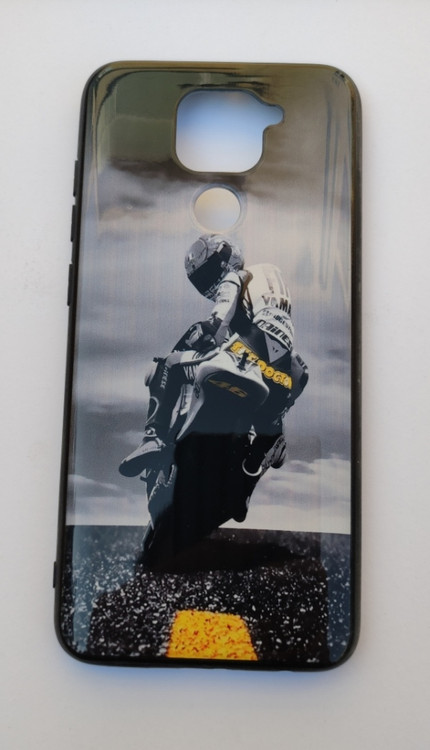 کاور گوشی شیائومی ردمی نوت 9 طرح موتور سیکلت با چاپ رنگی ثابت