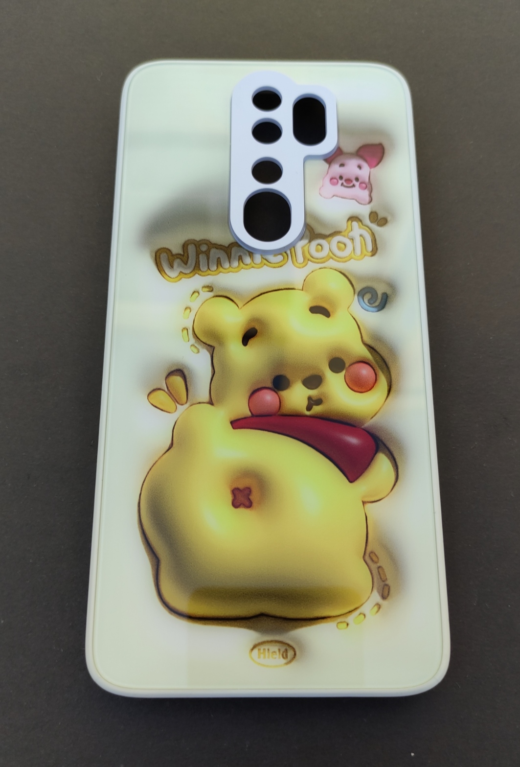 کاور فانتزی شیائومی نوت 8 پرو طرح خرس زرد کارتونی با چاپ رنگ ثابت و کیفیت بالا