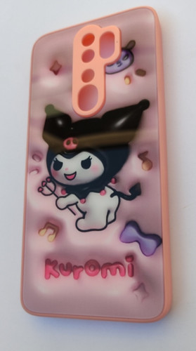 کاور صورتی نوت ۸ پرو با طرح عروسک کرومی – چاپ ثابت و فانتزی