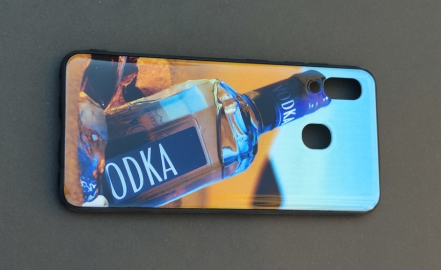 کاور طرح شیشه مشروب