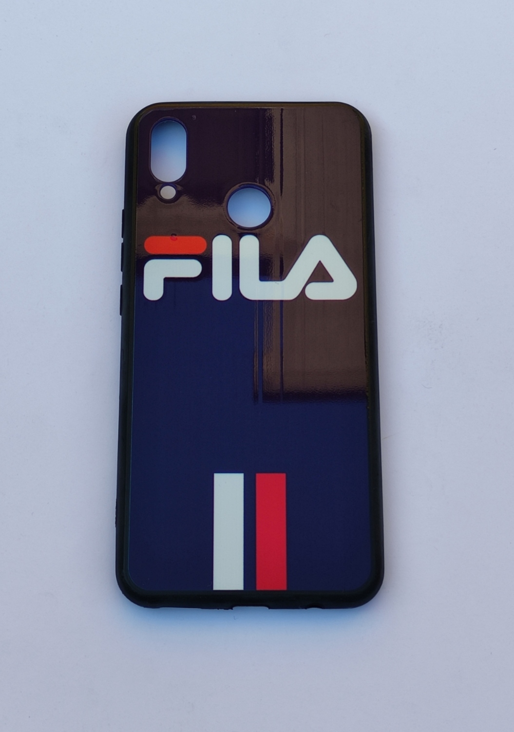 کاور سامسونگ A20 و A30 طرح FILA با چاپ رنگ ثابت و زمینه سرد