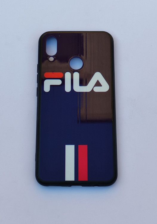 کاور سامسونگ A20 و A30 طرح FILA با چاپ رنگ ثابت و زمینه سرد