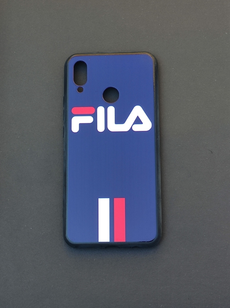 کاور سامسونگ A20 و A30 طرح FILA با چاپ رنگ ثابت و زمینه سرد