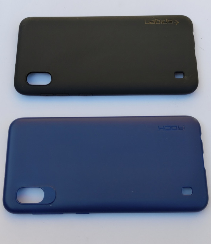 ست دو عددی کاور اسلیم سامسونگ A10 در رنگهای مشکی و سرمهای نازک و سبک