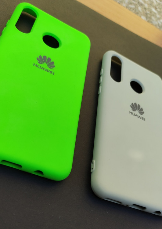 پک دو عددی کاور سیلیکونی هوآوی P30 Lite شامل رنگهای طوسی و سبز