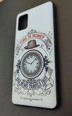 کاور نازک و سبک سامسونگ A31 طرح ساعت و نوشته