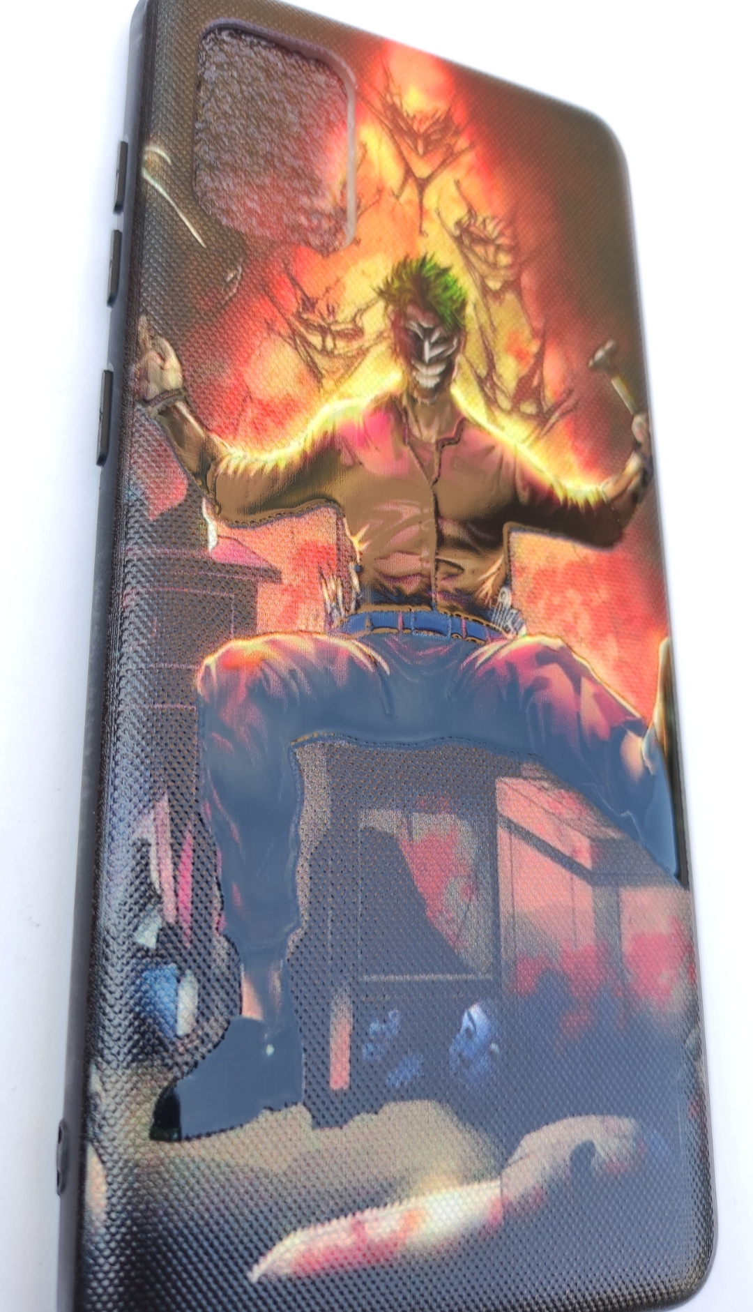 کاور طرح جوکر براق مخصوص سامسونگ A31 با رنگ‌های درخشان و چاپ ثابت