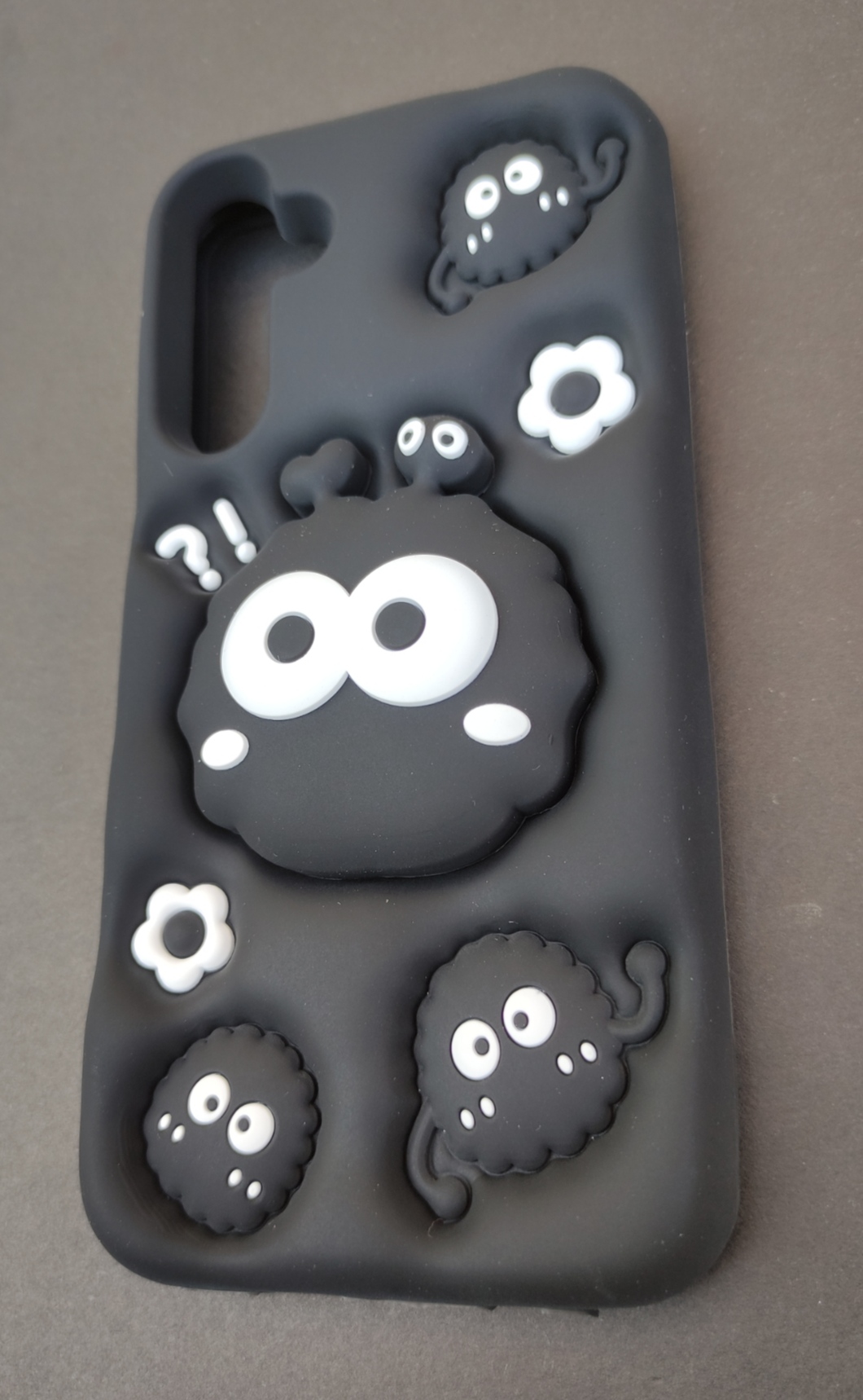 کاور میکروب A25، قاب آویزدار فانتزی سامسونگ A25، قاب خاص و فانتزی، کاور عروسکی سامسونگ