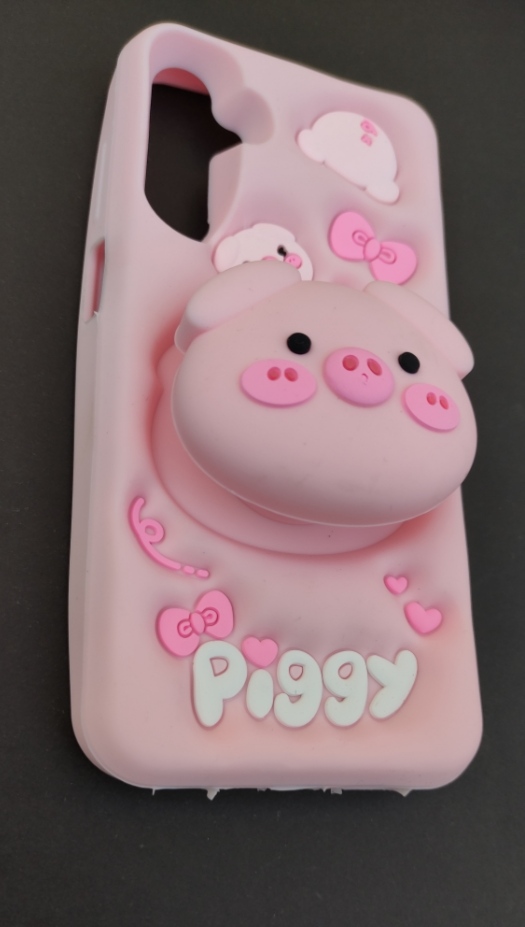 کاور خوک سامسونگ A25، قاب فانتزی آویزدار، کاور عروسکی دخترانه، قاب سه‌بعدی سامسونگ