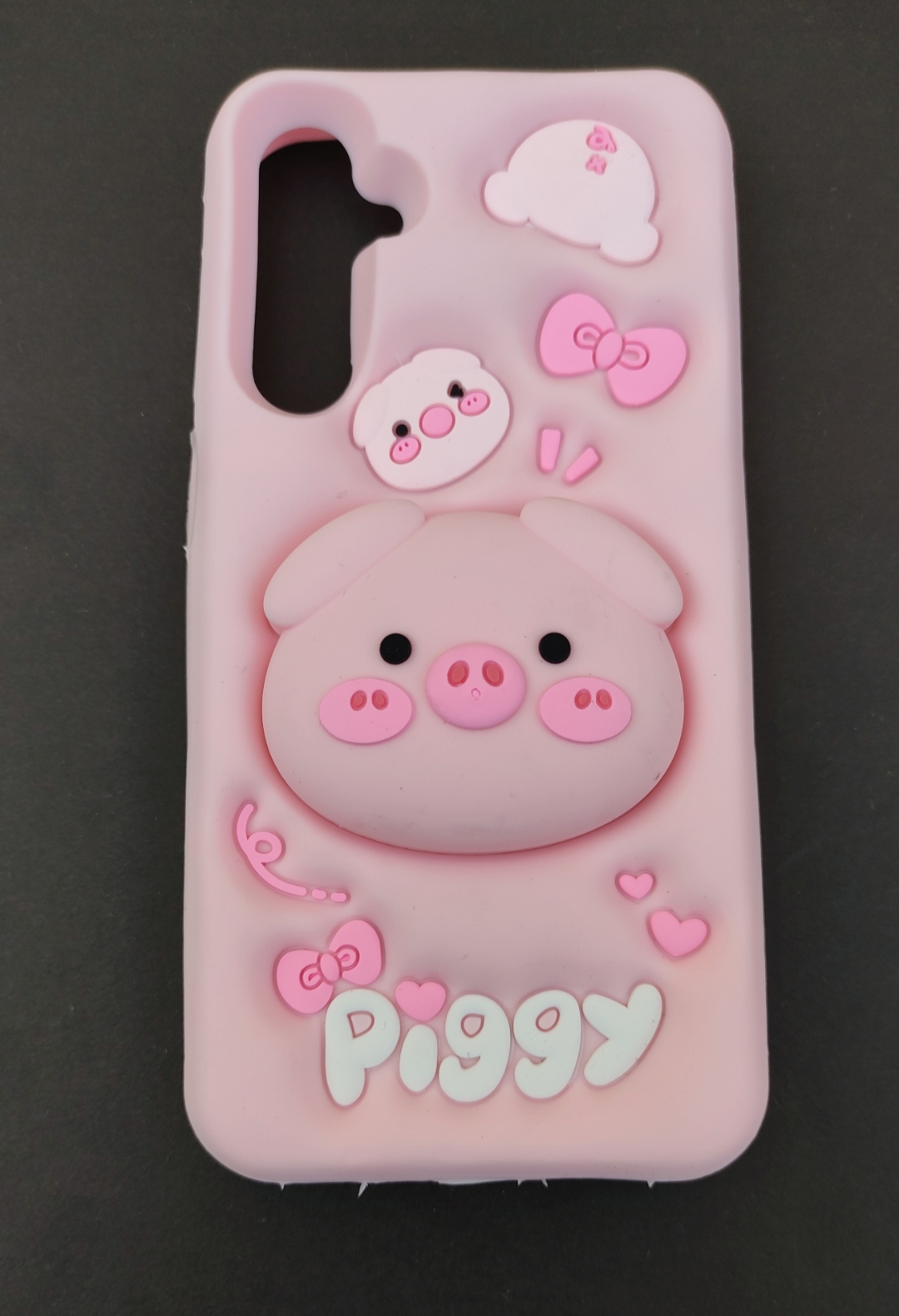 کاور خوک سامسونگ A25، قاب فانتزی آویزدار، کاور عروسکی دخترانه، قاب سه‌بعدی سامسونگ