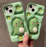 کاور دایناسور A25، قاب فانتزی آویزدار سامسونگ، کاور عروسکی دخترانه A25، قاب سهبعدی نرم