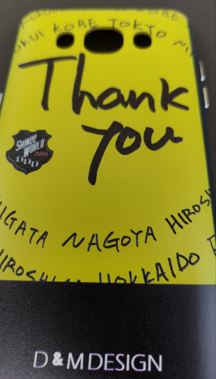 پک دو عددی کاور Samsung J3 2016 شامل طرح زرد thank you و طرح رنگی