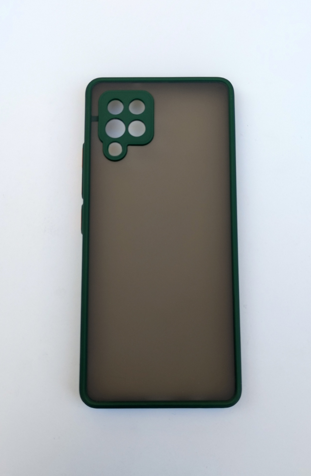 کاور مات سامسونگ A42 با فریم یشمی و محافظ لنز