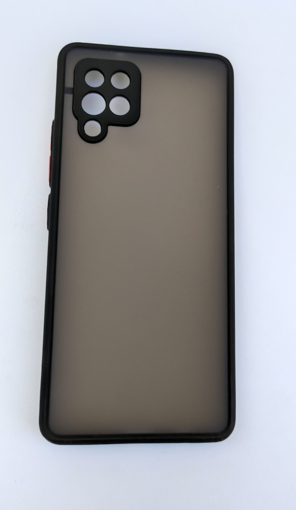 کاور مات سامسونگ A42 دور مشکی با محافظ لنز