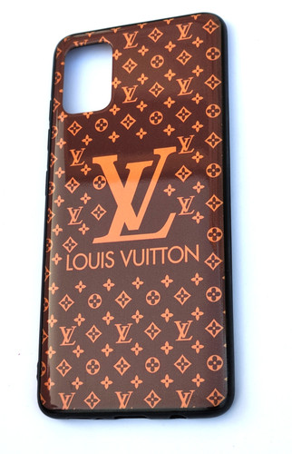 کاور براق سامسونگ A51 طرح LV سرتاسری با چاپ رنگ ثابت