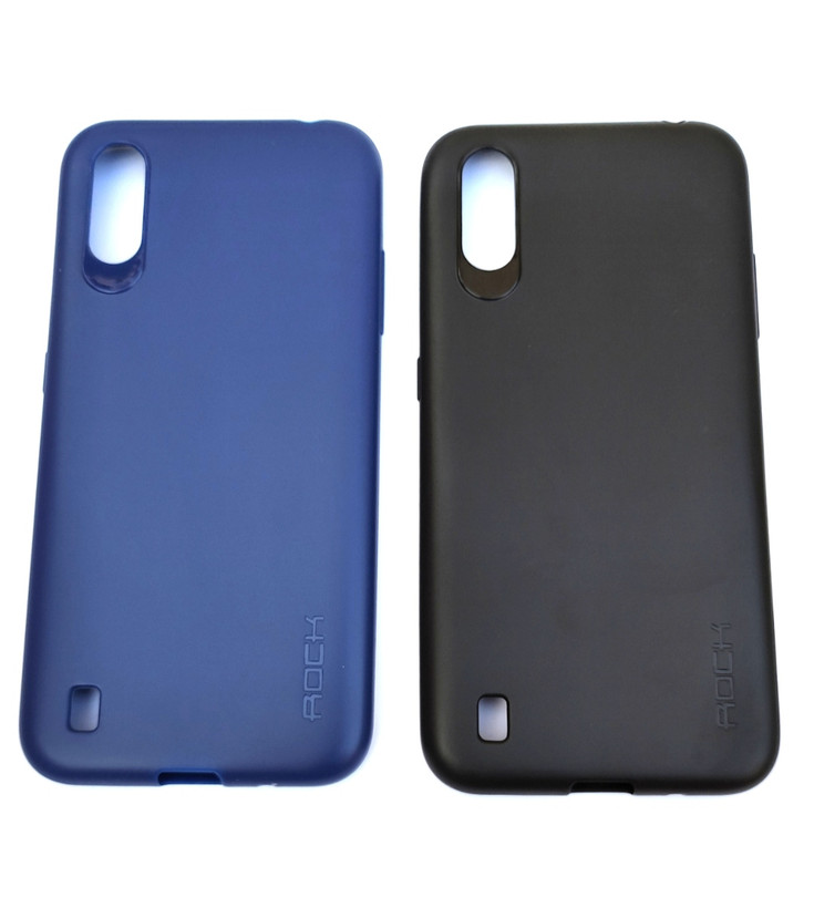 پک دو عددی کاور اسلیم Samsung A01 رنگ مشکی و آبی