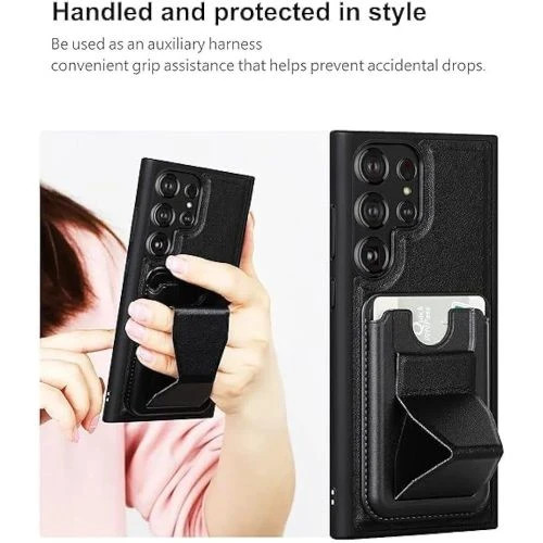 کاور چرمی جاکارتی دار آیفون 16 پرومکس