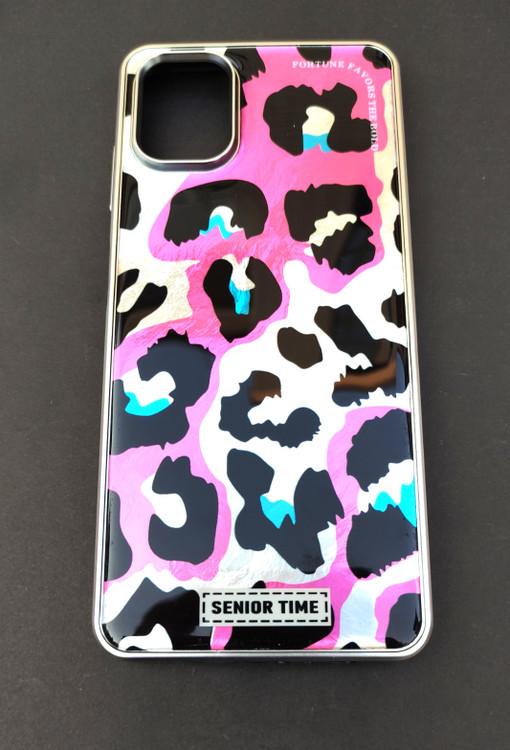 کاور صورتی سیلور سامسونگ A06 دخترانه فانتزی