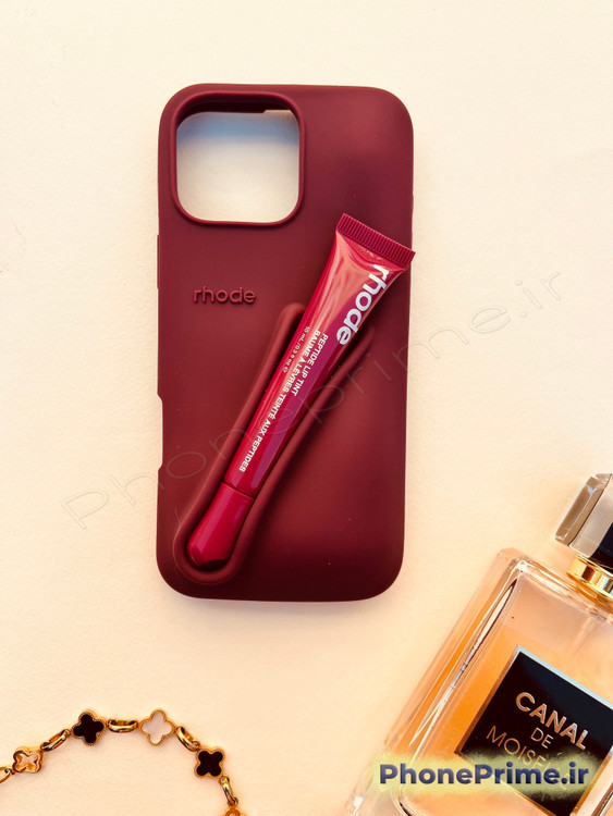 کاور لیپگلسدار لاکچری برای iPhone 12/13 Pro Max، همراه لیپگلس اصل ایتالیا و بستهبندی پکدار.