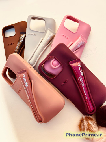 کاور لیپگلسدار لاکچری برای iPhone 12/13 Pro Max، همراه لیپگلس اصل ایتالیا و بستهبندی پکدار.