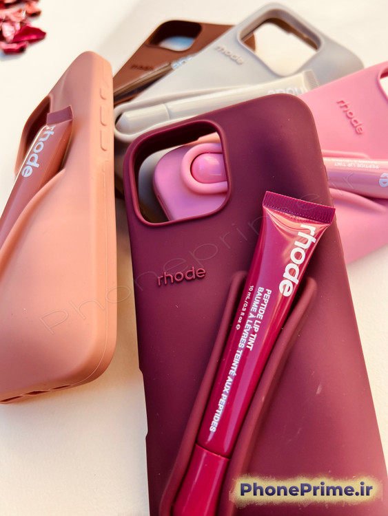 کاور لیپگلسدار لاکچری برای iPhone 12/13 Pro Max، همراه لیپگلس اصل ایتالیا و بستهبندی پکدار.