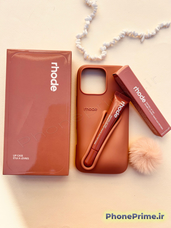 کاور لیپگلسدار لاکچری برای iPhone 12/13 Pro Max، همراه لیپگلس اصل ایتالیا و بستهبندی پکدار.