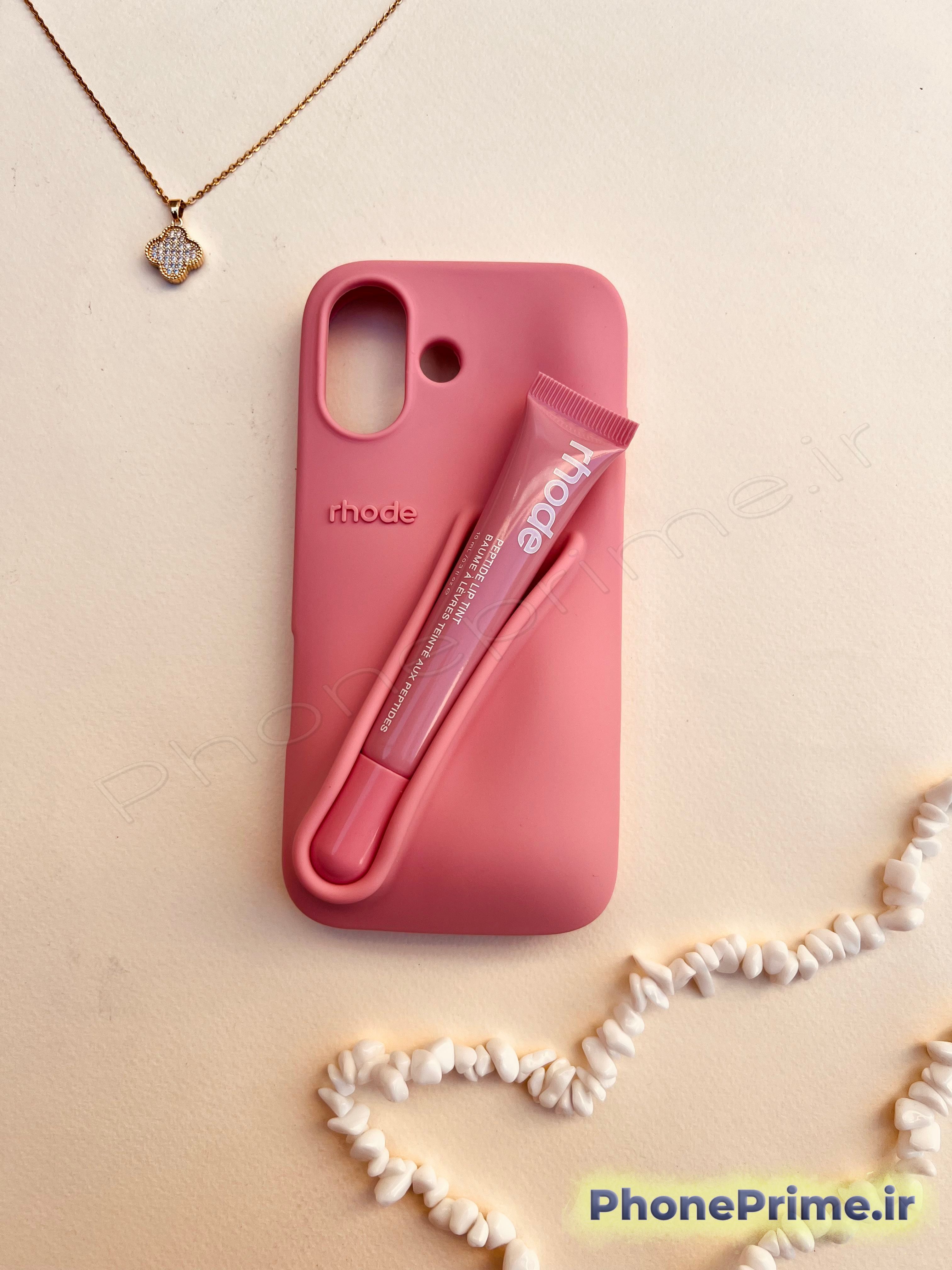 کاور آیفون 17 rhode لیپ گلس دار