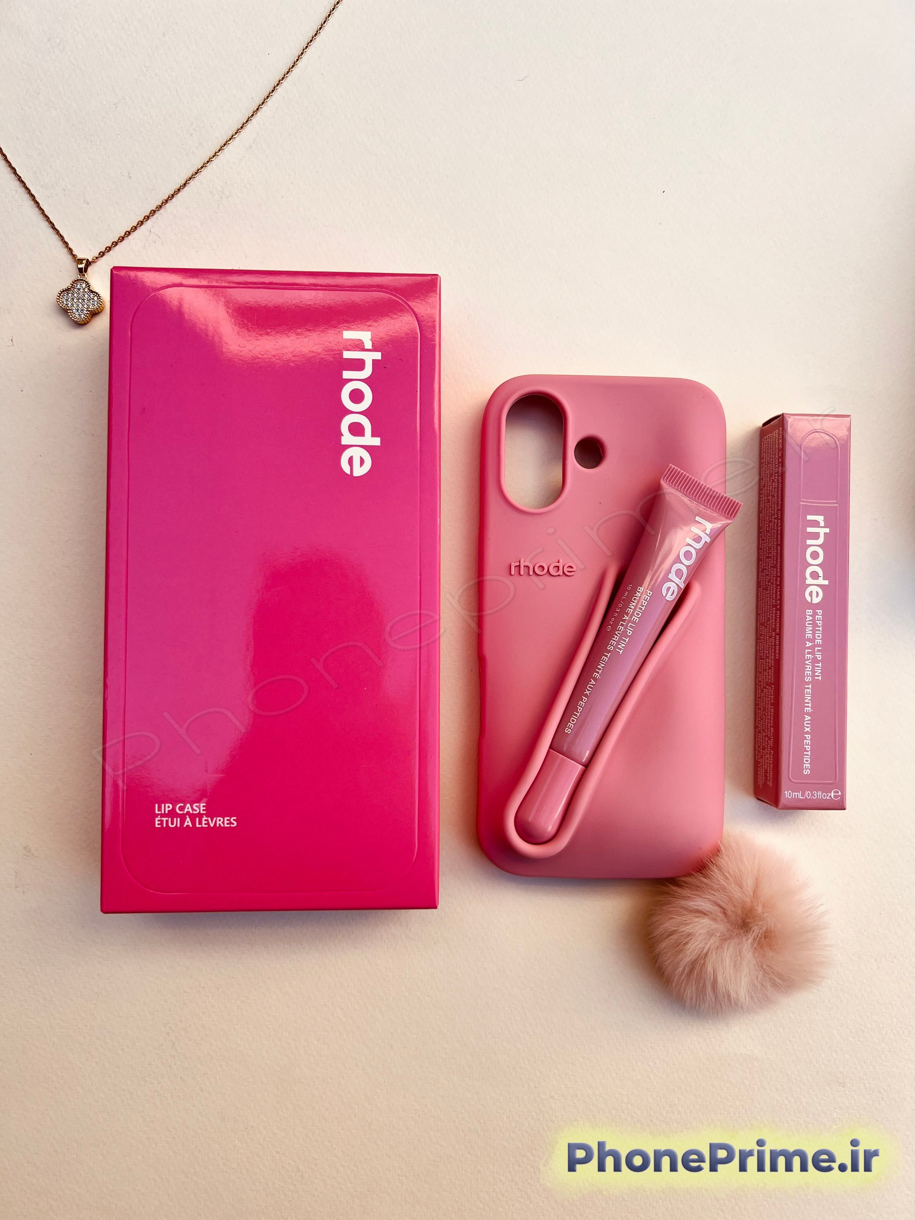 کاور آیفون 17 rhode لیپ گلس دار