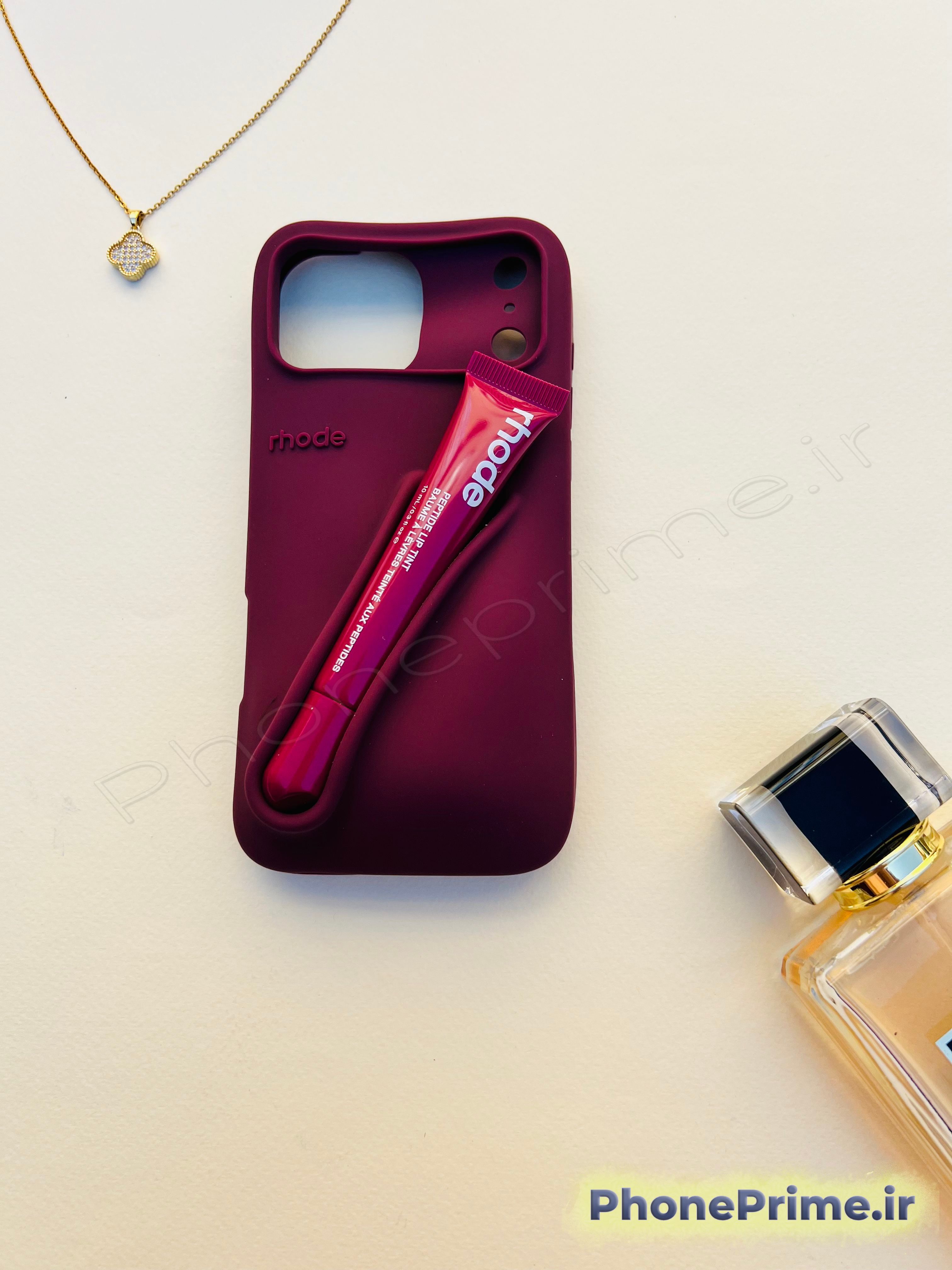 کاور لیپ‌گلس‌دار لاکچری آیفون 17 پرومکس – اورجینال + لیپ‌گلس ایتالیایی