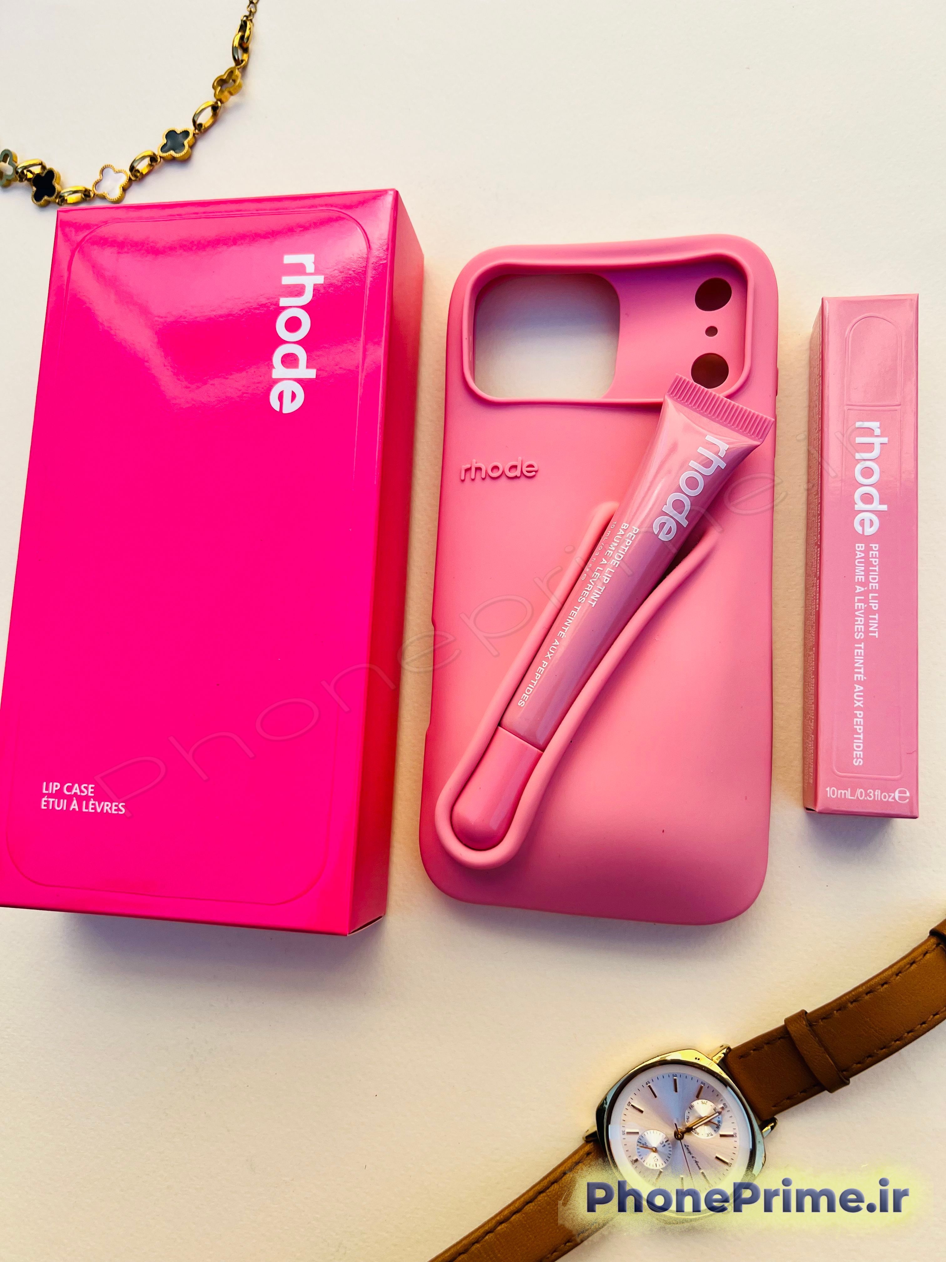 کاور لیپ‌گلس‌دار لاکچری آیفون 17 پرومکس – اورجینال + لیپ‌گلس ایتالیایی