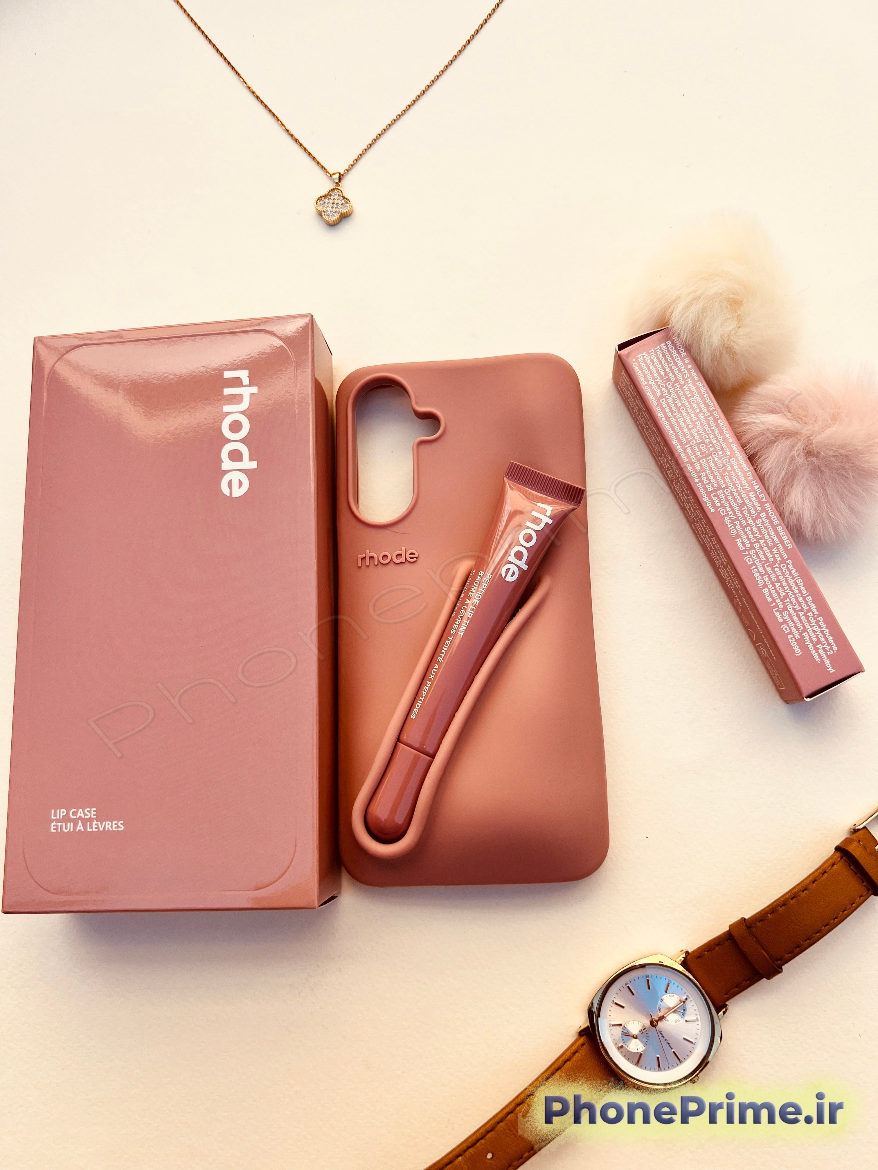 قاب لاکچری لیپ‌گلس‌دار مناسب سامسونگ A55 A35 A25 با طراحی شیک و جذاب