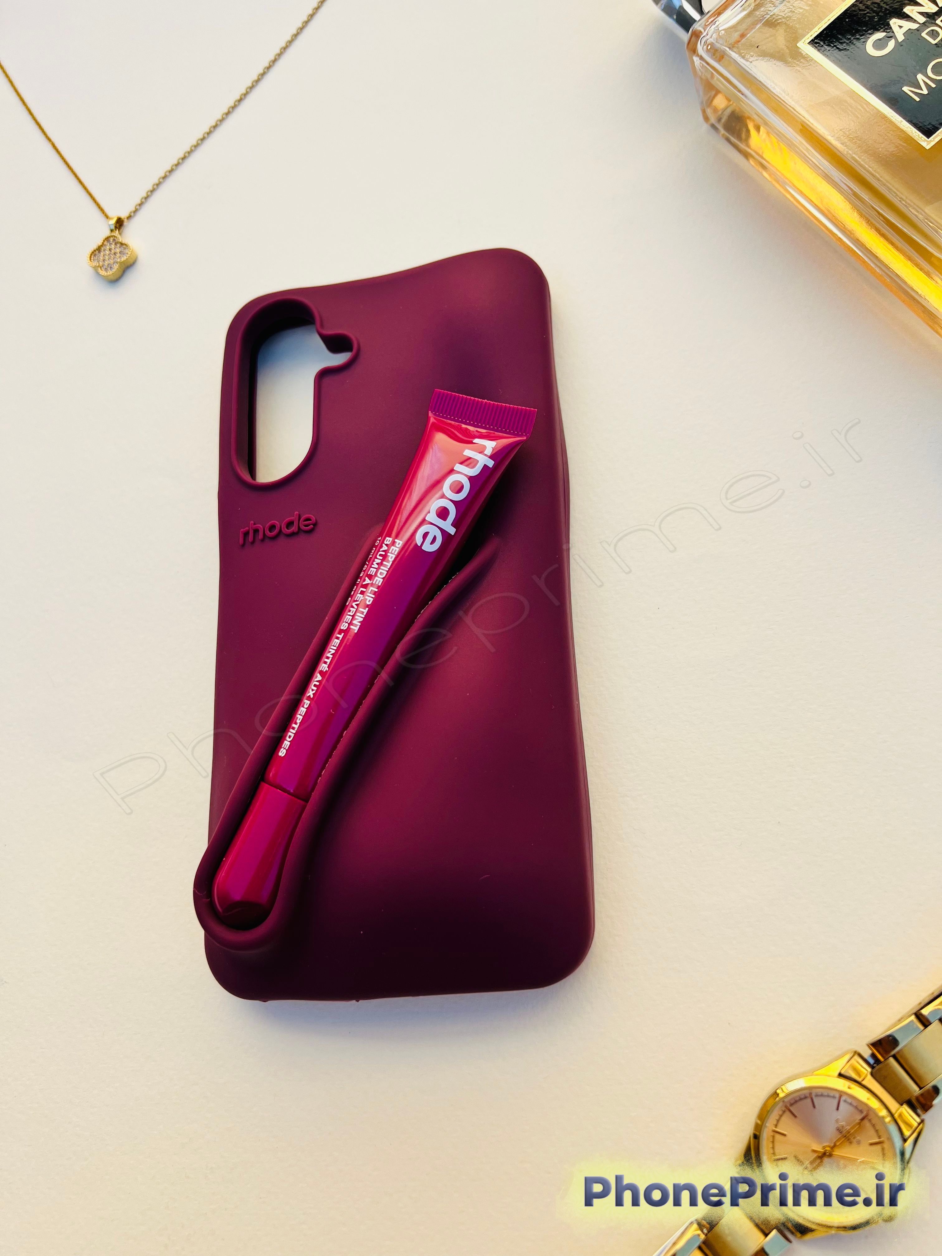 قاب لاکچری لیپ‌گلس‌دار مناسب سامسونگ A56 A36 A26 با طراحی شیک و جذاب