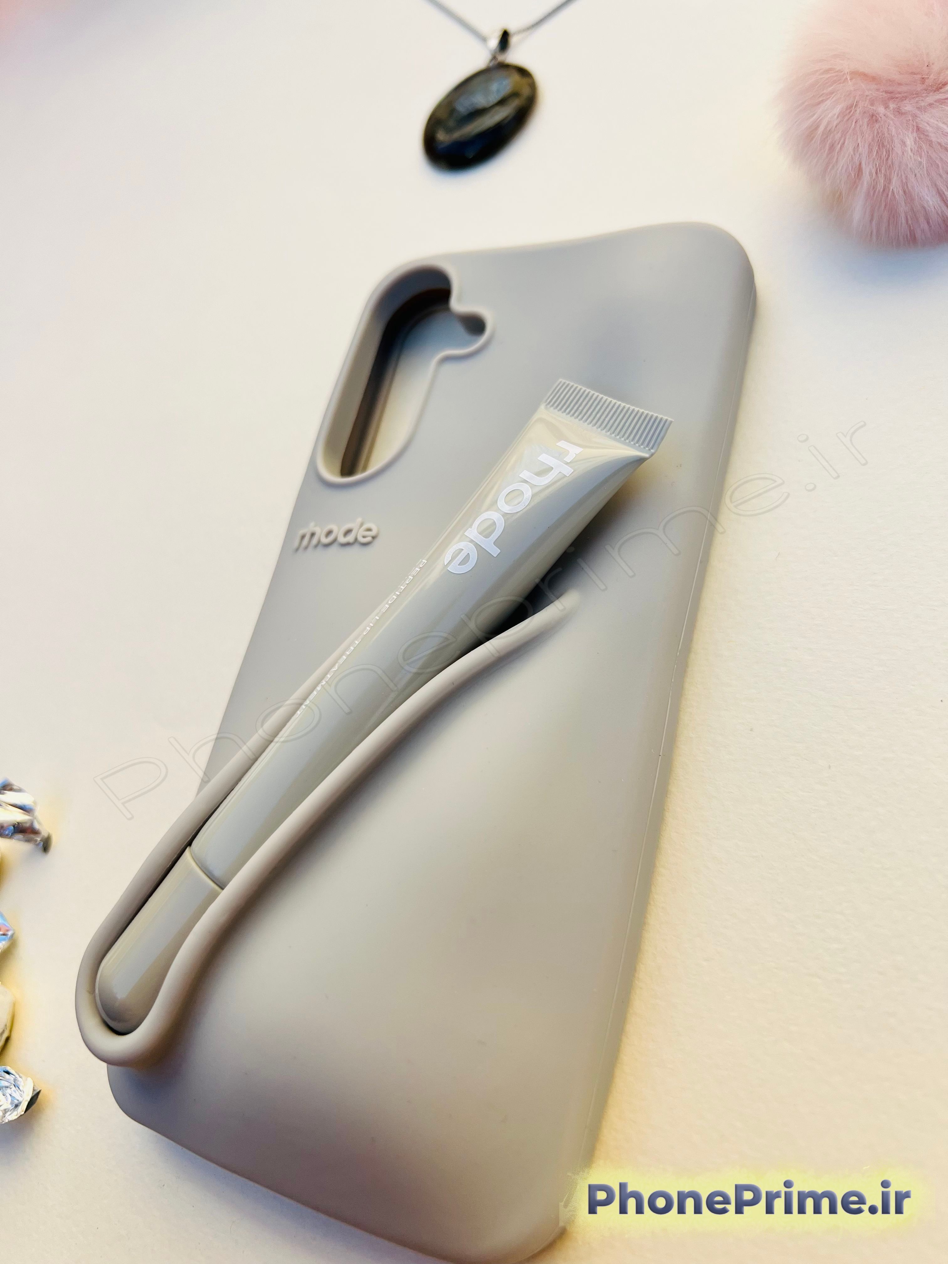 قاب لاکچری لیپ‌گلس‌دار مناسب سامسونگ A56 A36 A26 با طراحی شیک و جذاب