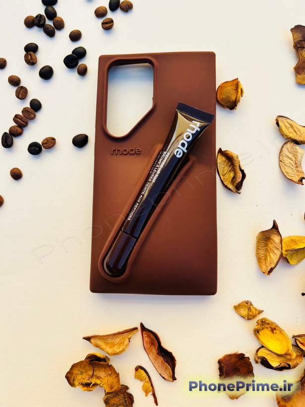 قاب اختصاصی سامسونگ Galaxy S24 Ultra مدل Rhode به همراه لیپ گلس اصل