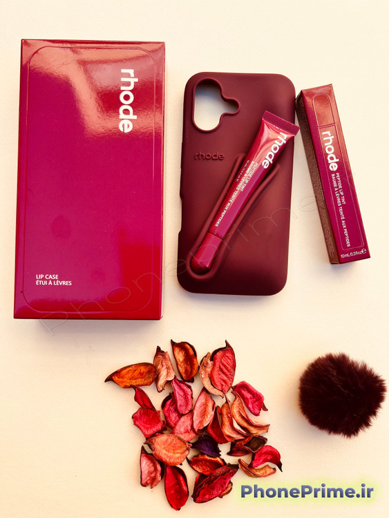 کاور لیپگلسدار iPhone 16 با پشت مات مخملی و لیپگلس اصل ایتالیا — پک اورجینال