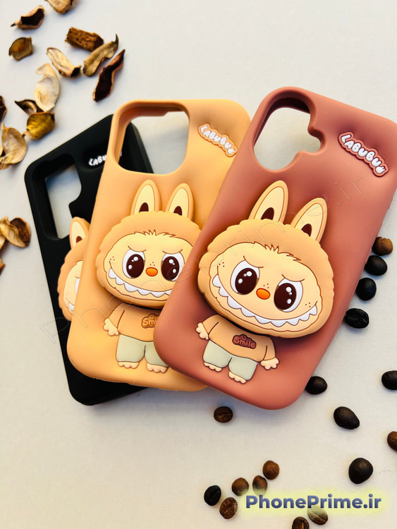 کاور لبوبو اورجینال مناسب ردمی نوت 14 پرو و پرو پلاس با چاپ سهبعدی و محافظت ضدضربه