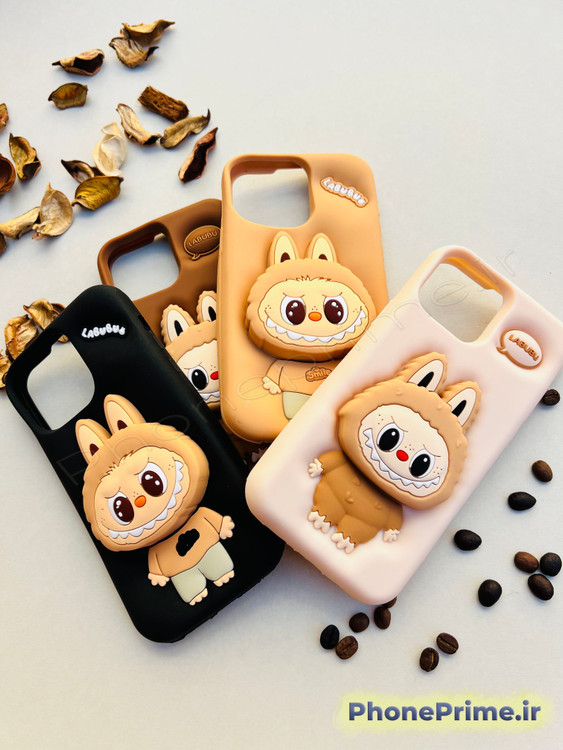 کاور لبوبو اورجینال مناسب ردمی نوت 14 پرو و پرو پلاس با چاپ سهبعدی و محافظت ضدضربه