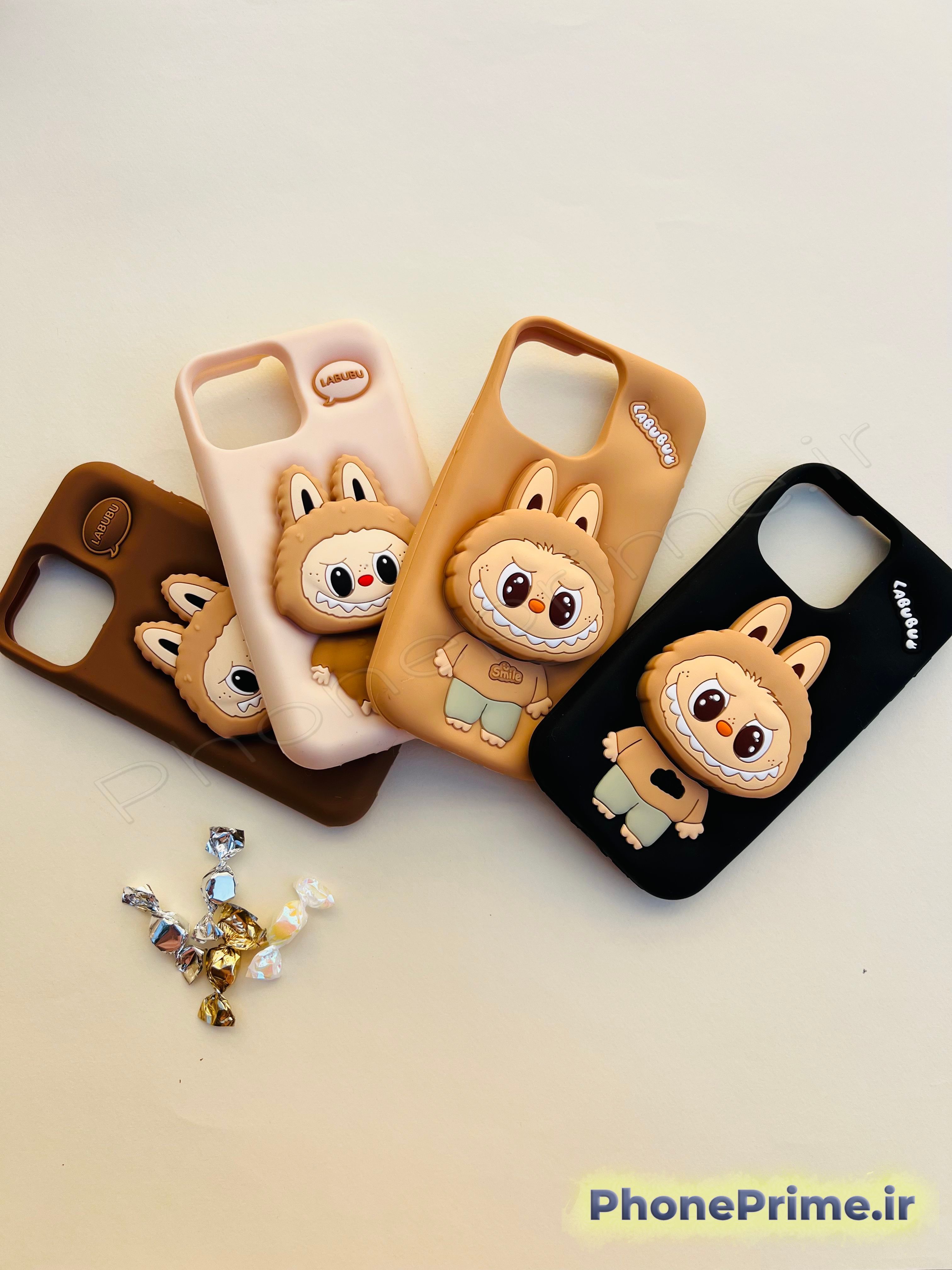 قاب لبوبو اورجینال مناسب ردمی نوت 13 و نوت 13 پرو 4G با چاپ برجسته و محافظت کامل