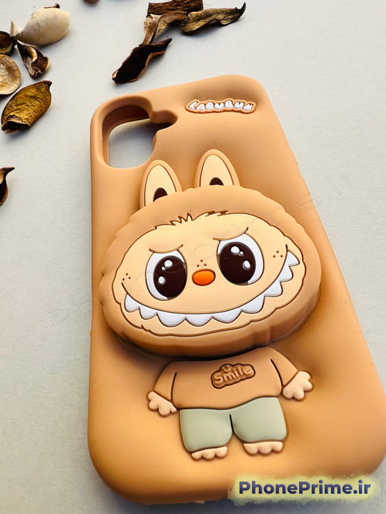 کاور آیفون 16 مدل Labubu طرح فانتزی عروسکی