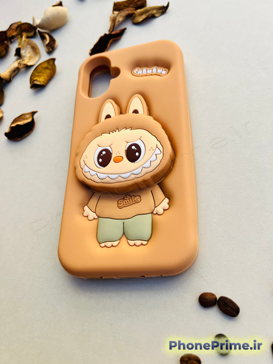 کاور آیفون 16 مدل Labubu طرح فانتزی عروسکی